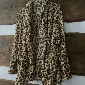 Women’s cheetah print jacket